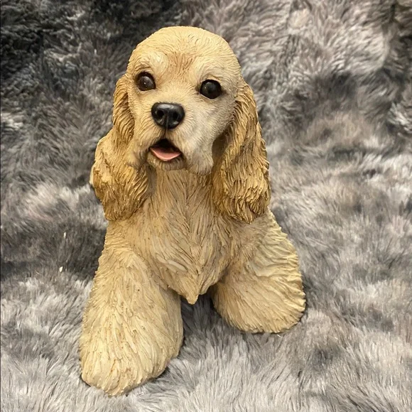 Vintage Sandicast Cocker Spaniel
Dog Buff Sandra Brue Heavy
Sculpture 8" - Picture 12 of 16
